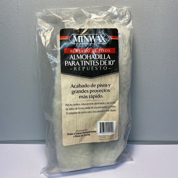 Minwax 10 In. Oil-Based Lambskin Pad Applicator Refill 427130100 Minwax - Picture 2 of 2